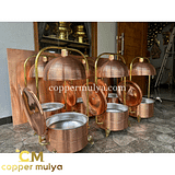 Chafing Dish Tembaga Kuningan Terbaik - Gambar 2