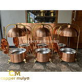 Chafing Dish Tembaga Kuningan Terbaik - Gambar 3