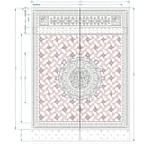 Pintu Masjid Nabawi ( bahan kayu jati TPK + Lapis kuningan ) - Gambar 2