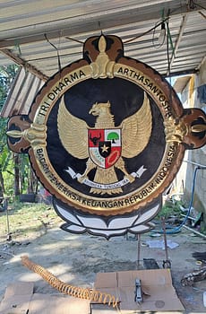 Logo Tembaga Kuningan Kualitas Terbaik