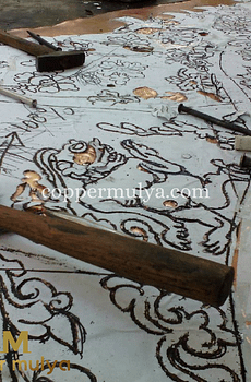 Jual LOGO Tembaga Berbagai Motif dan Ukuran