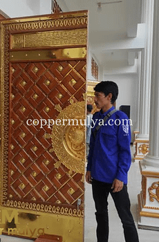 Pintu Masjid Tembaga Kuningan Bahan Terbaik