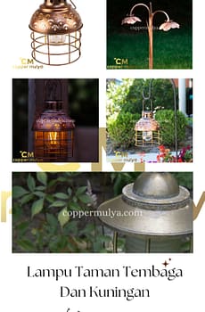 Lampu Taman Tembaga Kuningan Terbaik