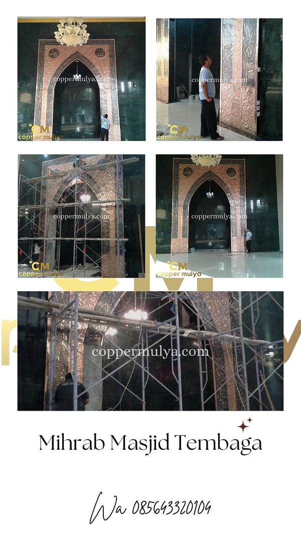 mihrab Masjid Tembaga Produk Unggul dan Terlengkap
