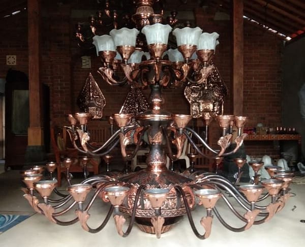 Lampu Masjid Tembaga Dan Kuningan