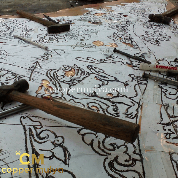 Jual LOGO Tembaga Berbagai Motif dan Ukuran
