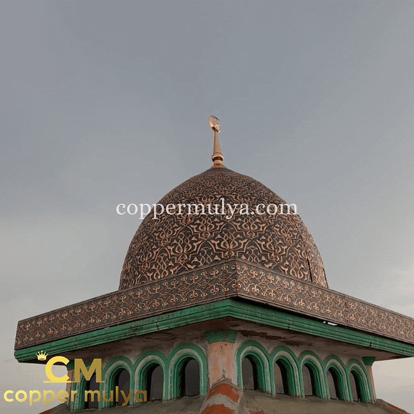Jual KUBAH Masjid Tembaga dari Pengrajin Terbaik