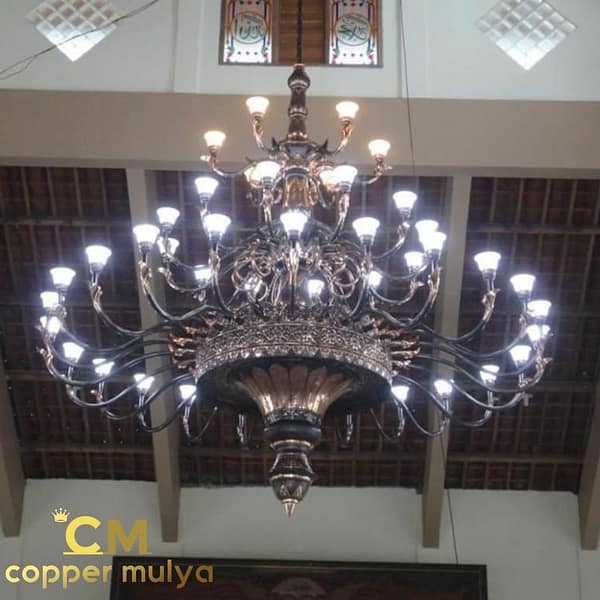 Kerajinan Lampu Robyong Tembaga Kuningan Paling Laris