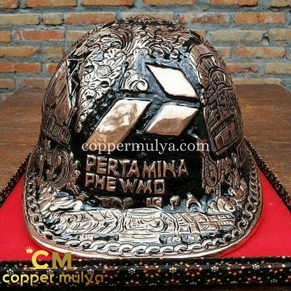 Helm Tembaga - Souvenir Helm Tembaga Kuningan Terlengkap